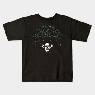 Rain skull Kids T-Shirt